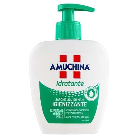 Amuchina Idratante Sapone Liquido Mani Igienizzante 250 ml